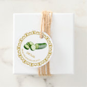 ヴィンテージ自家製キュウリディルピックルつるラベル フェイバータグ (インサイチュ)