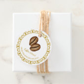 ヴィンテージ自家製コーヒーエキスつるラベル フェイバータグ (インサイチュ)