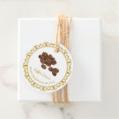 ヴィンテージ自家製コーヒーエキスつるラベル フェイバータグ (インサイチュ)