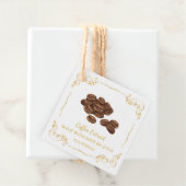 ヴィンテージ自家製コーヒーエキス広場つるラベル フェイバータグ (インサイチュ)