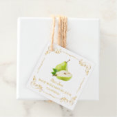 ヴィンテージ自家製ナシジャムスクエアつるラベル フェイバータグ (インサイチュ)