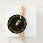 ヴィンテージ自家製ニンジンつるラベル フェイバータグ (インサイチュ)