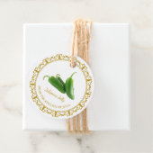 ヴィンテージ自家製ハラペーノゼリーつるラベル フェイバータグ (インサイチュ)