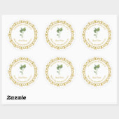 ヴィンテージ自家製バジルペストラベルlホワイト ラウンドシール