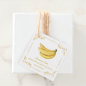 ヴィンテージ自家製バナナジャムスクエアつるラベル フェイバータグ (インサイチュ)