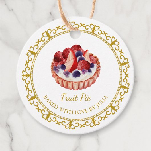 ヴィンテージ自家製パイつるラベル フェイバータグ (正面)