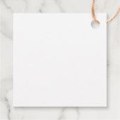 ヴィンテージ自家製ピザスクエアつるラベル フェイバータグ (裏面)