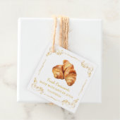 ヴィンテージ自家製フレッシュクロワッサンスクエアつるラベル フェイバータグ (インサイチュ)