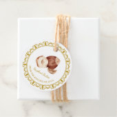 ヴィンテージ自家製ヘーゼルナッツバターつるラベル フェイバータグ (インサイチュ)