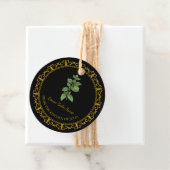 ヴィンテージ自家製レモンバームシロップつるラベル フェイバータグ (インサイチュ)