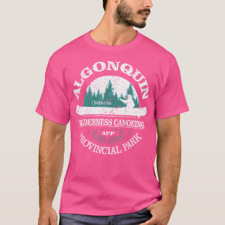 ヴィンテージ自然アルゴンキン地方パークハイキングモ Tシャツ
