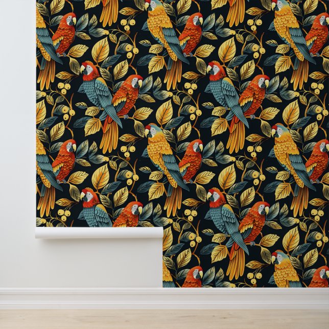 ヴィンテージ自然オウム 壁紙 (アプリケーション)