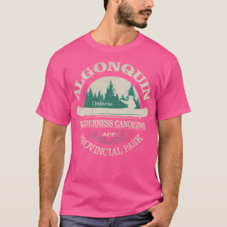 ヴィンテージ自然カヌアルゴンキンプロヴィショナルパークリヴ Tシャツ