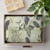 ヴィンテージ自然コラージュティッシュペーパーバイエルジーレーン 薄葉紙 (ギフト)