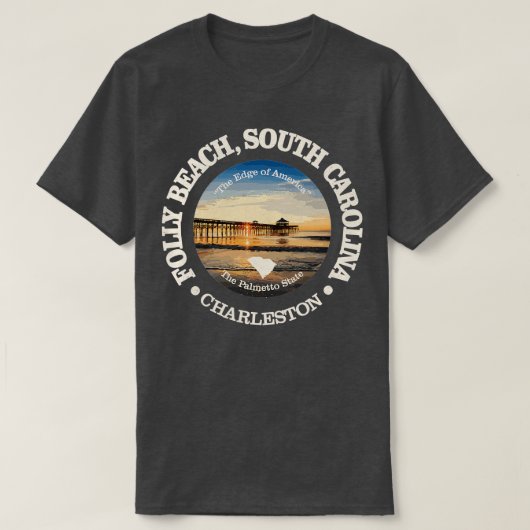 ヴィンテージ自然フォリービーチマウンテンハイキング Tシャツ (デザイン正面)