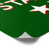 ヴィンテージ自然主義の採用 ポスター (角)