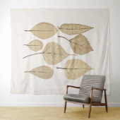 ヴィンテージ自然主義植物学スケッチ | 離れ1858 タペストリー (インサイチュ(横))