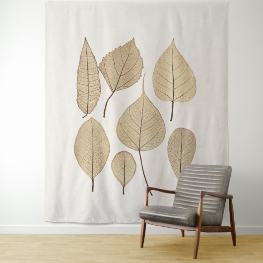 ヴィンテージ自然主義植物学スケッチ | 離れ1858 タペストリー (インサイチュ)