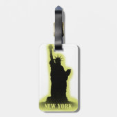 ヴィンテージ自由の女神2 ラゲッジタグ (裏面縦)