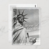 ヴィンテージ自由の女神 ポストカード (正面/裏面)