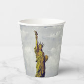 ヴィンテージ自由の女神 紙コップ (正面)