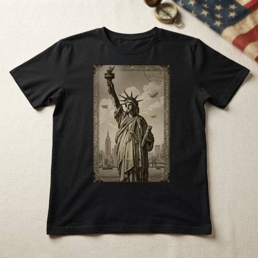 ヴィンテージ自由の女神 Tシャツ