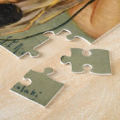 ヴィンテージ自由の女神WWI愛国戦争 ジグソーパズル (側面)