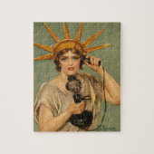 ヴィンテージ自由の女神WWI愛国戦争 ジグソーパズル (縦)