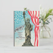 ヴィンテージ自由アメリカ像ファースト (スタンド正面)