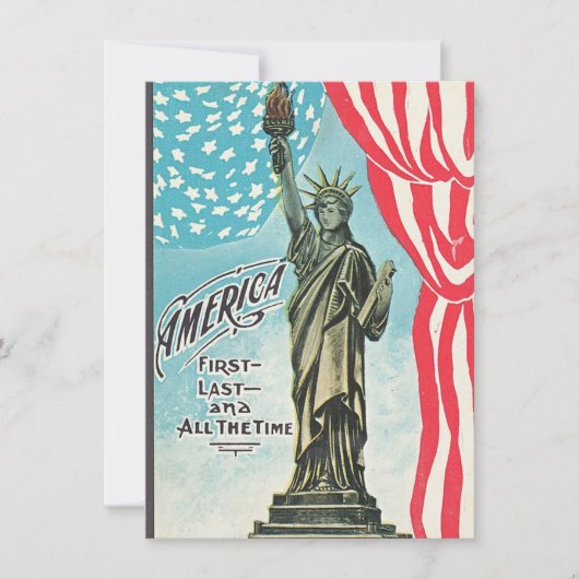 ヴィンテージ自由アメリカ像ファースト (正面)
