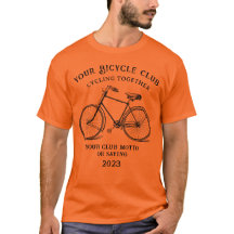 ヴィンテージ自転車カスタムクラブTシャツ