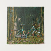 ヴィンテージ自転車ギフト タペストリー (正面)