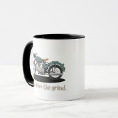 ヴィンテージ自転車コーヒーマグ マグカップ (正面左)