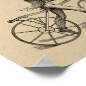 ヴィンテージ自転車サイクリングポスター ポスター (角)
