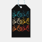 ヴィンテージ自転車サイクリングロードバイクレース自転車 ギフトタグ (正面)