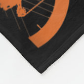 ヴィンテージ自転車サイクリングロードバイクレース自転車 フリースブランケット (角)