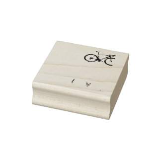 ヴィンテージ自転車サイクリングロードバイクレース自転車 ラバースタンプ