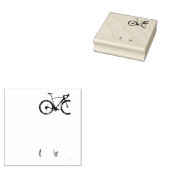 ヴィンテージ自転車サイクリングロードバイクレース自転車 ラバースタンプ (押印)
