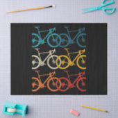 ヴィンテージ自転車サイクリングロードバイクレース自転車 薄葉紙 (クラフト)