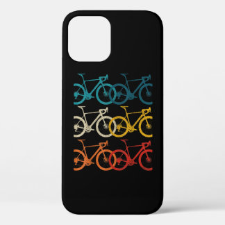 ヴィンテージ自転車サイクリングロードバイクレース自転車 iPhone 12 PROケース