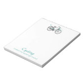 ヴィンテージ自転車スケッチメモ帳 ノートパッド (回転)