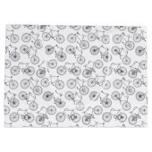 ヴィンテージ自転車バイクアートパタカスタムーンBGカラー ラージペーパーバッグ (裏面)