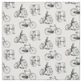 ヴィンテージ自転車ビクトリアン ファブリック (見本)