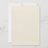 ヴィンテージ自転車マイルストーン誕生日パーティー 招待状 (裏面)