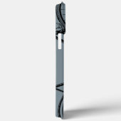 ヴィンテージ自転車モノグラムミニマルバイク Case-Mate iPhoneケース (裏面 / 右)