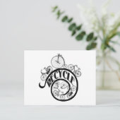 ヴィンテージ自転車リサイクルのアパレルとギフト ポストカード (スタンド正面)