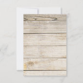 ヴィンテージ自転車リハーサルディナー招待状 招待状 (裏面)