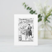 ヴィンテージ自転車広告カード ポストカード (スタンド正面)