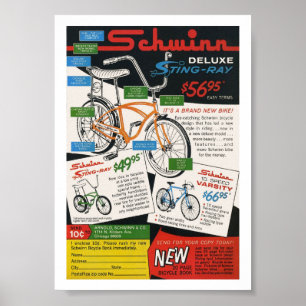 ヴィンテージ自転車広告 ポスター