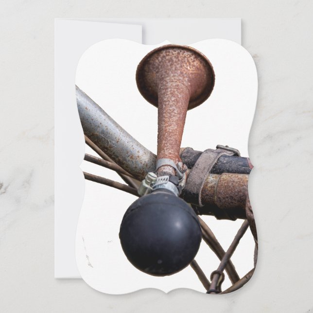 ヴィンテージ自転車用ホーン (正面)